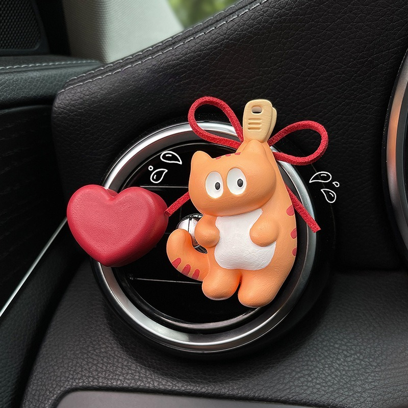 Women Accessories Outlet - Creative Cute cat Car Perfume Ornament