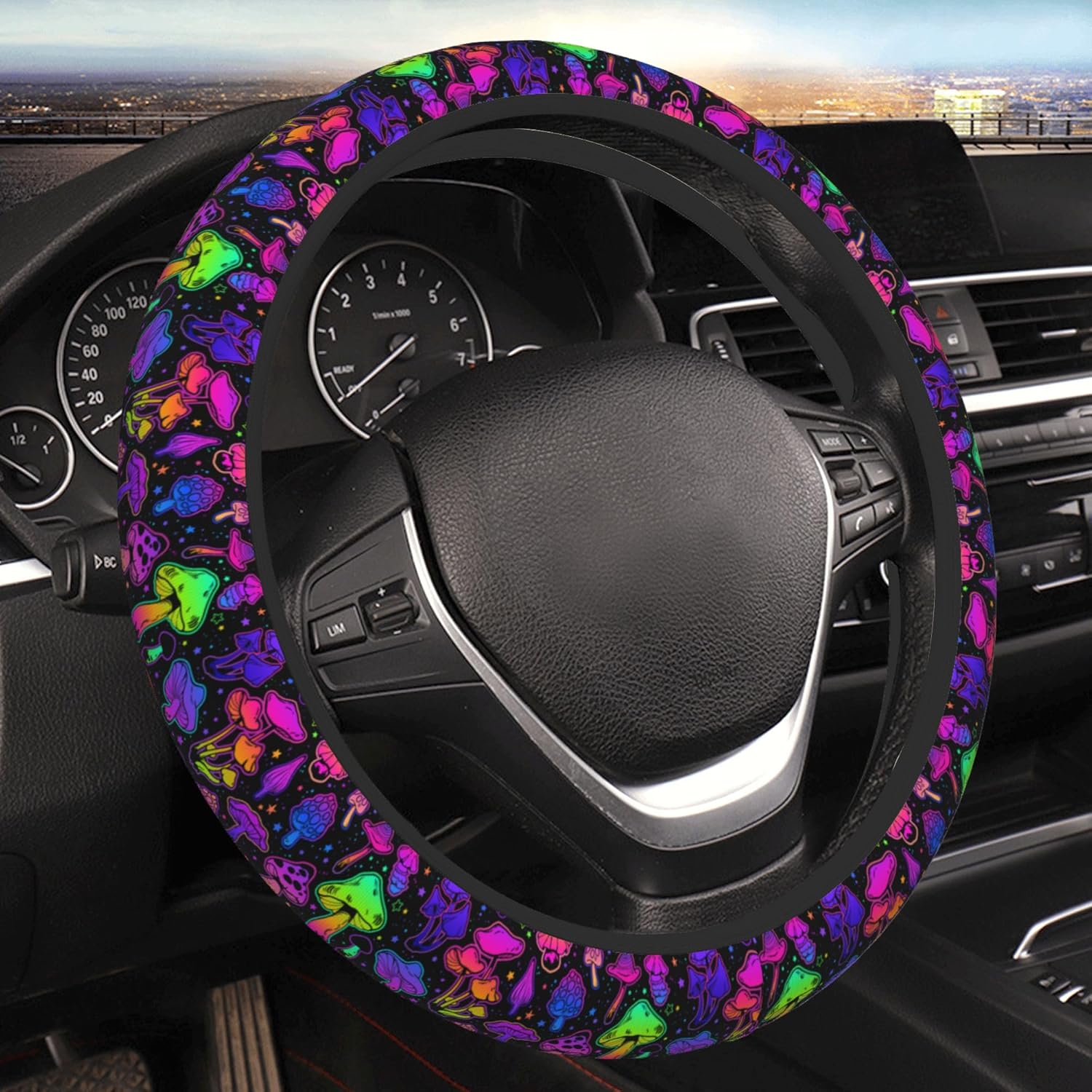 Women'S Accessories Vans - Mushrooms Steering Wheel Cover Cute Universal