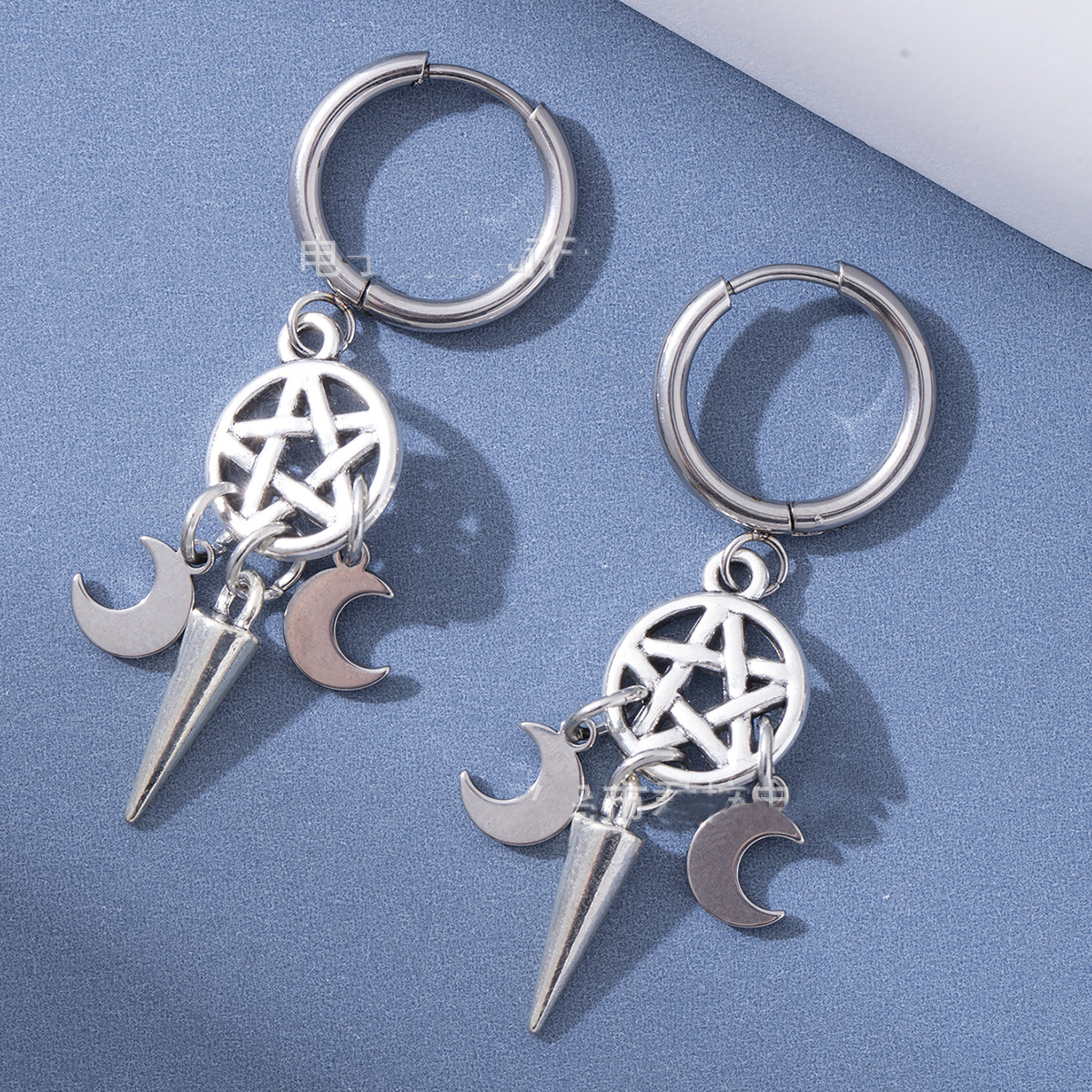 Women'S Victorian Accessories - Punk Rivet Earrings For Women Gothic