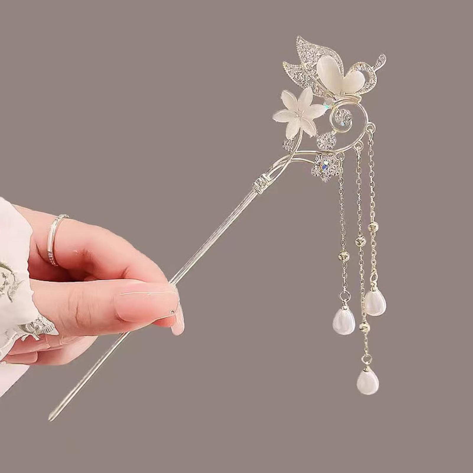 Hair Fork Stick - Female Hair Stick Hairpin Cat Eyes