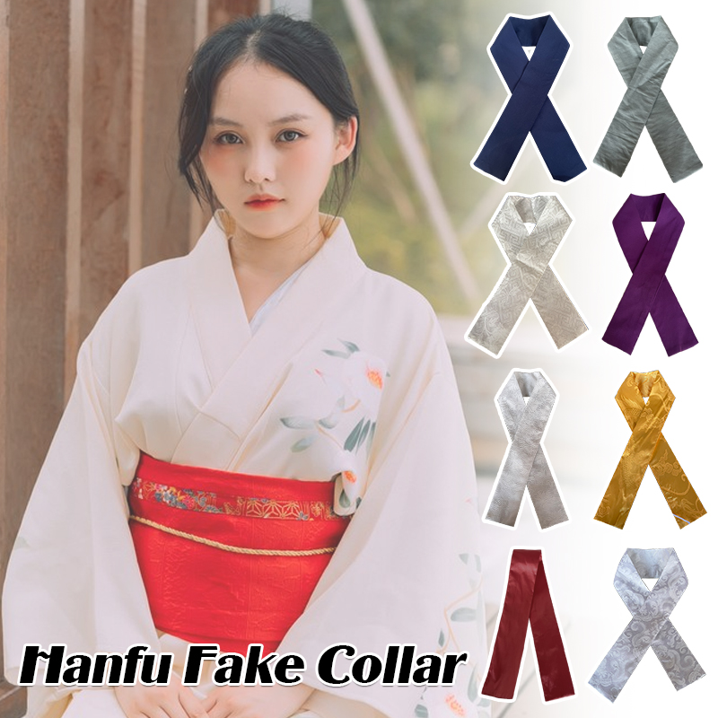 Women'S Kimono Accessories - Kimono Fake Collar Kimono Liner Hanfu