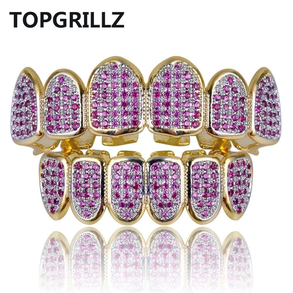 Women Accessories Gift Set - New Fit Hip Hop Gold Teeth
