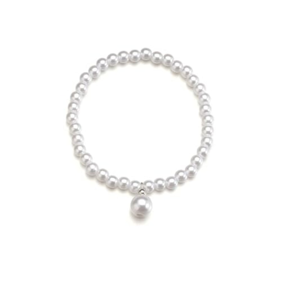 Beaded Anklet Chain - Boho White Dangle Anklet Beaded Bracelet