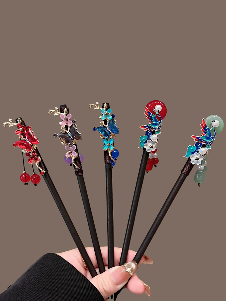 Young Women'S Accessories - 1pc Exquisite Fashion Vibrant Chinese Hair