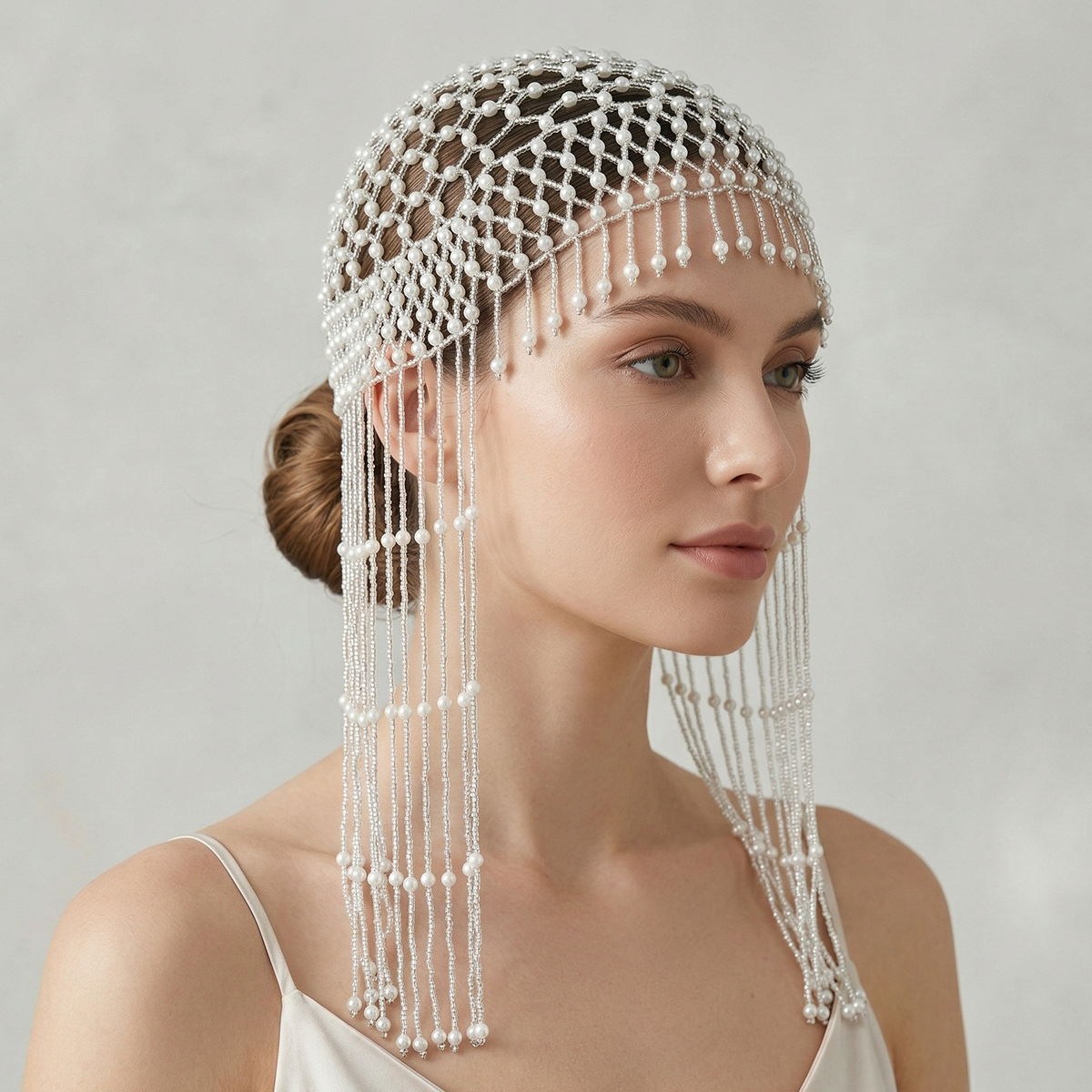 Luxury Pearls Beaded Headwrap  – Young Women'S Accessories recenzja i cena
