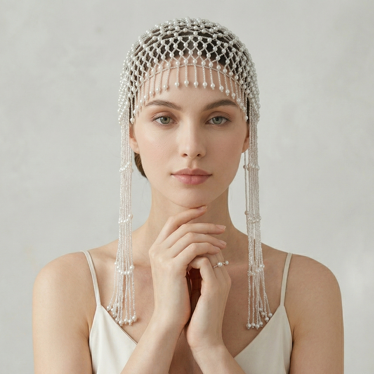 Luxury Pearls Beaded Headwrap  – Young Women'S Accessories recenzja i cena