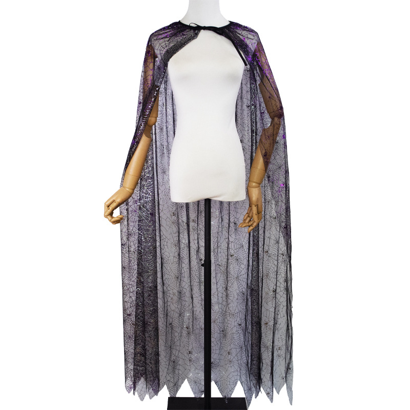 Unisex Halloween Sparkly Shawl – Women'S Accessories Clothing recenzja i cena