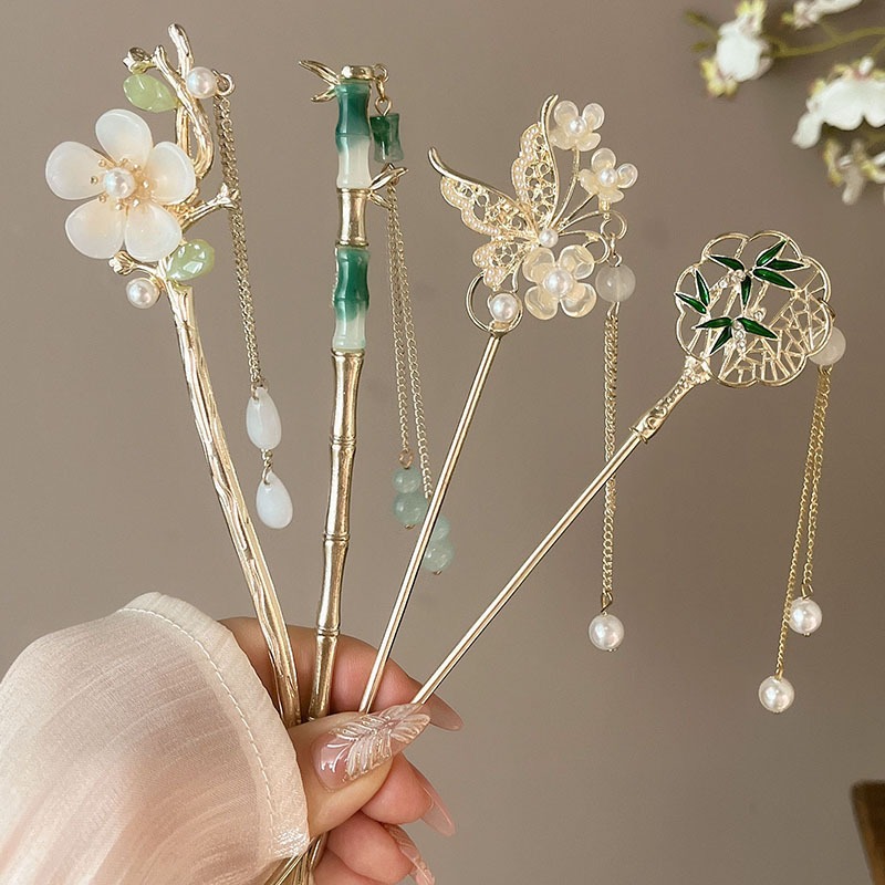 Metal Hairpins Elegant Tempera – Hair Fork Stick recenzja i cena
