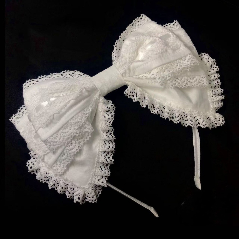 Y2K Lolita Lovely Lace Headban – Women'S Victorian Accessories recenzja i cena