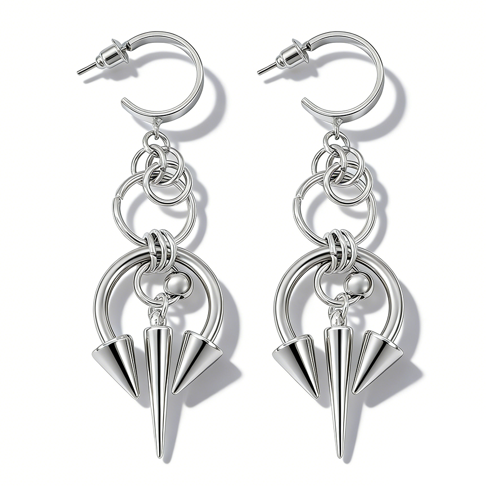 1pair Y2K Stainless Steel Rive – Women'S Accessories Rings recenzja i cena