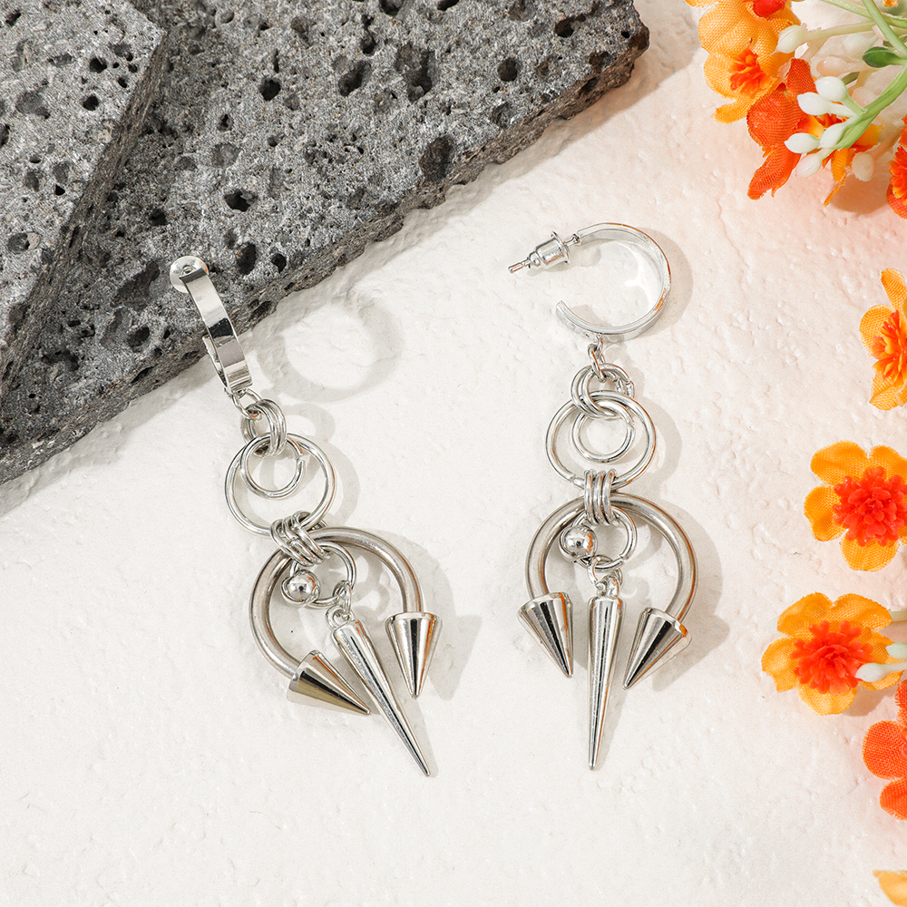 1pair Y2K Stainless Steel Rive – Women'S Accessories Rings recenzja i cena