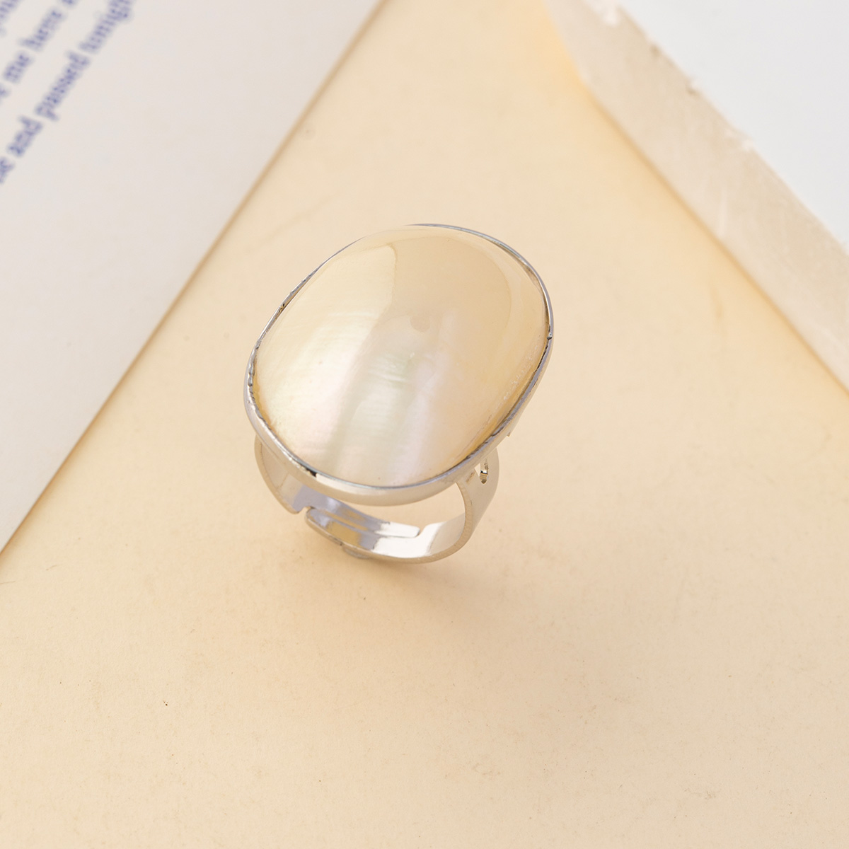 Vintage Chunky Shell Rings for – Women Accessories Outlet recenzja i cena