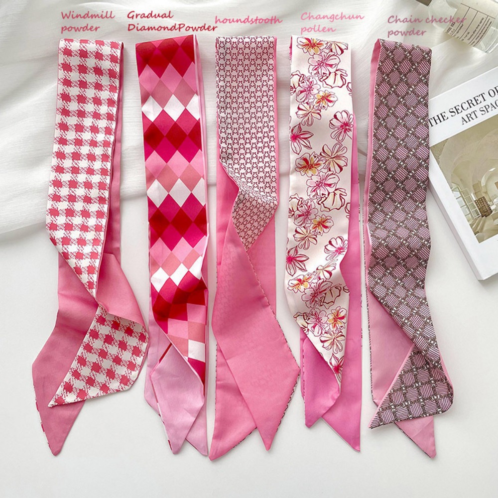 2-6pcs/set Silk Satin Scarf Wo – Women'S Accessories For Neck recenzja i cena