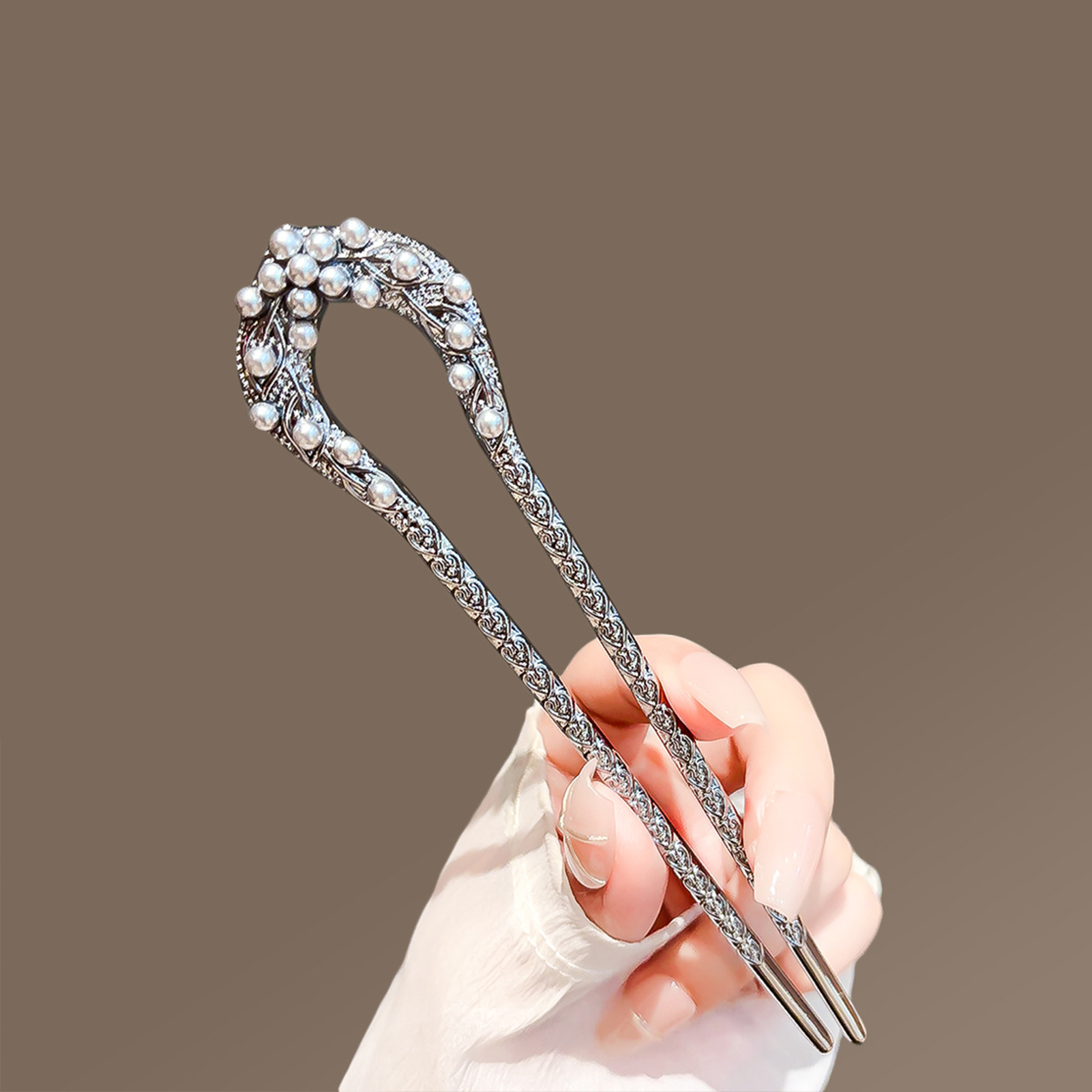 Fashion Metal U Shape Hair Cli – Hair Fork Stick recenzja i cena