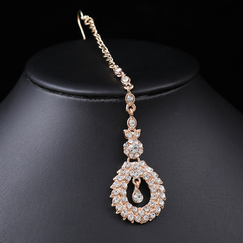 Luxury Gold Color Geometric Cr – Women Jewelry Accessories For Black Dress recenzja i cena