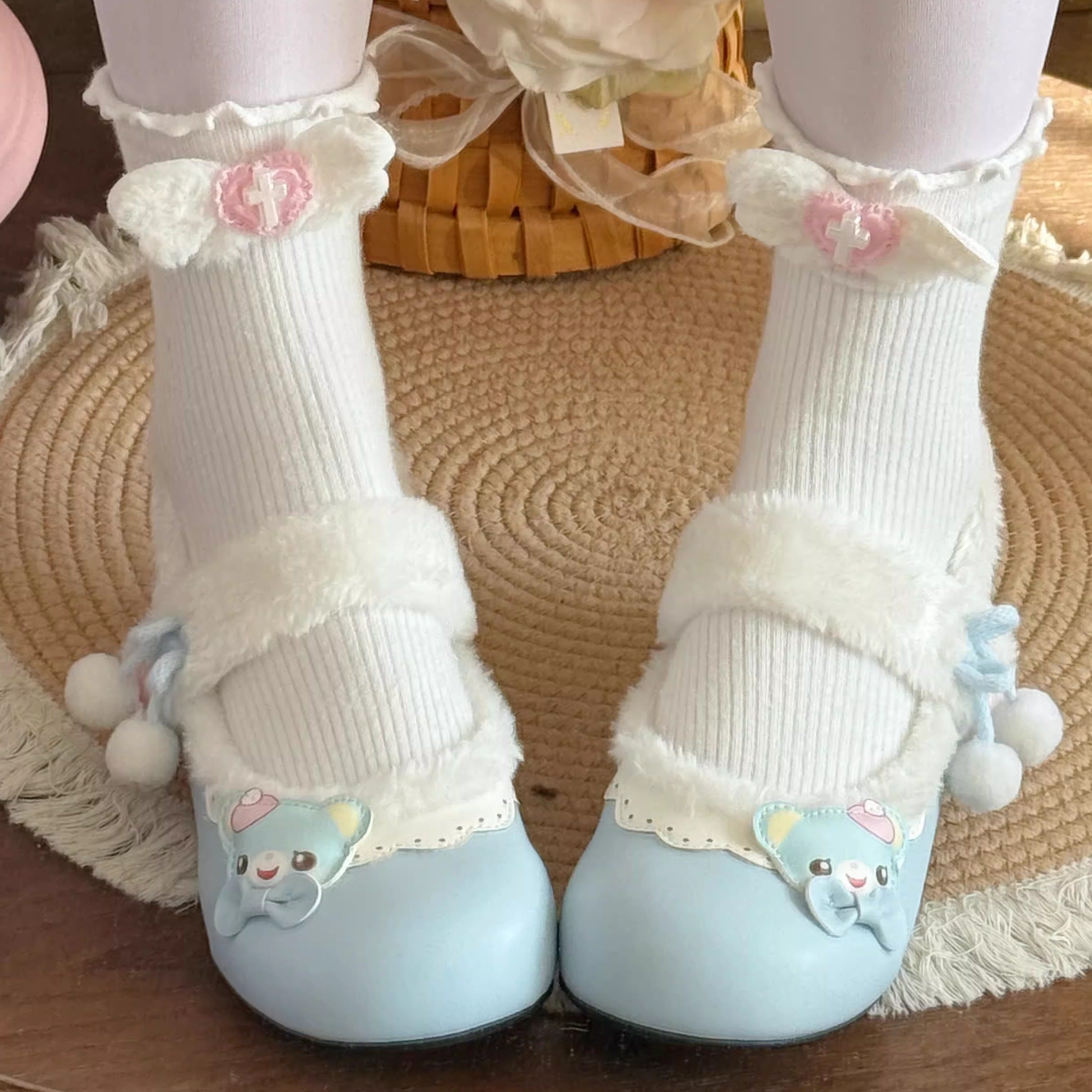 Japanese Cute Cartoon Mp  Daug – Women'S Accessories Clothing recenzja i cena