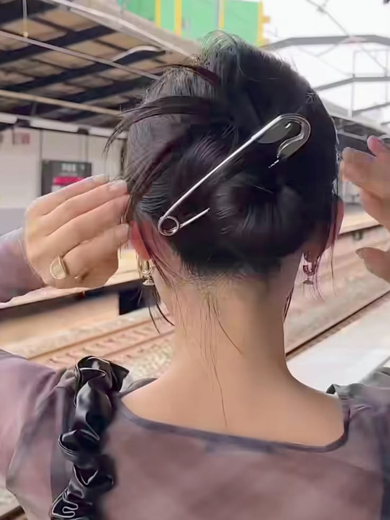 1Pcs Trendy Oversized Hair Saf – Young Women'S Accessories recenzja i cena