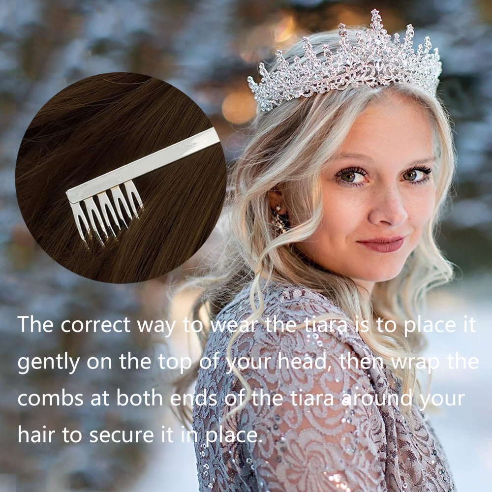 Crystal Queen Crown Rhinestone – Queen Accessories recenzja i cena