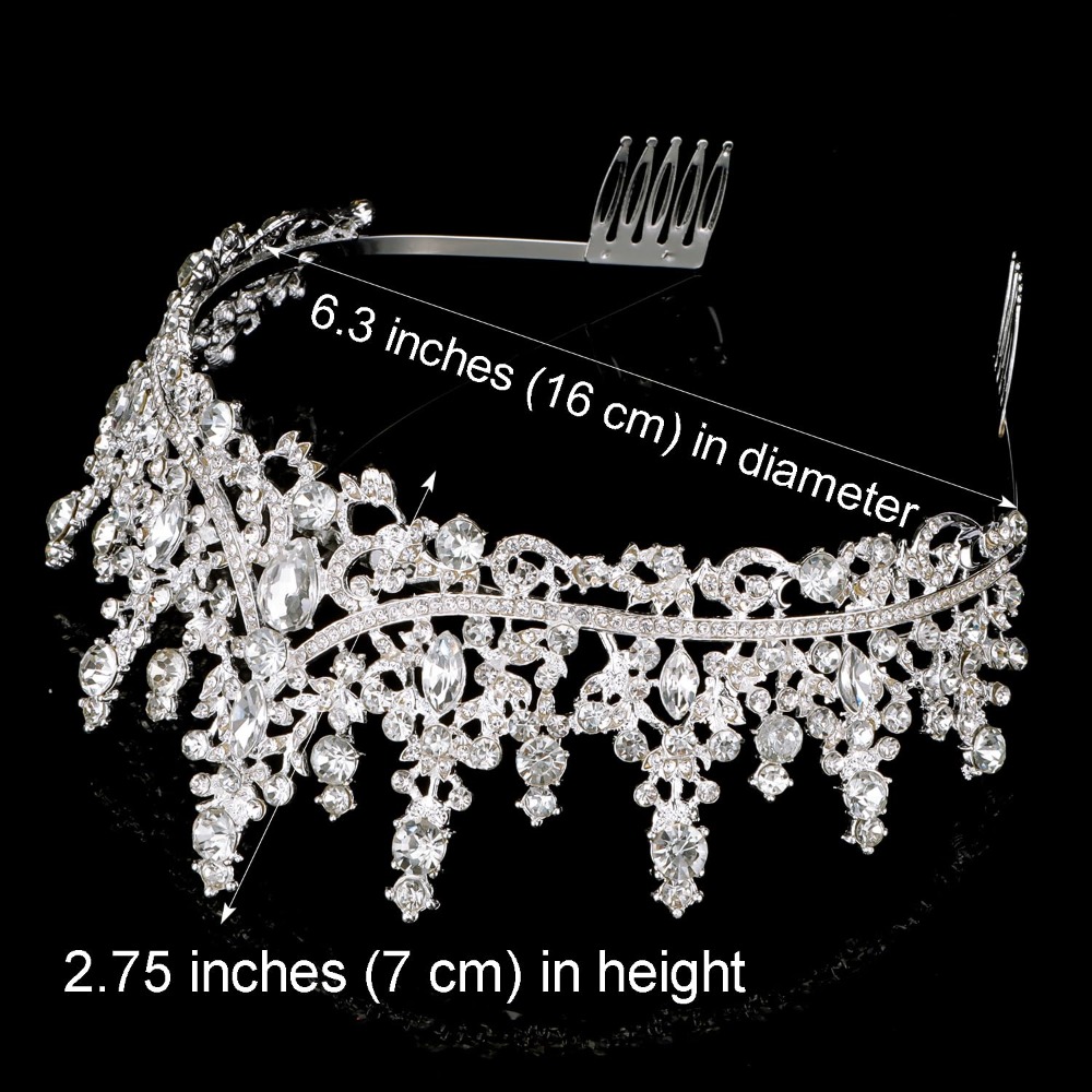 Crystal Queen Crown Rhinestone – Queen Accessories recenzja i cena