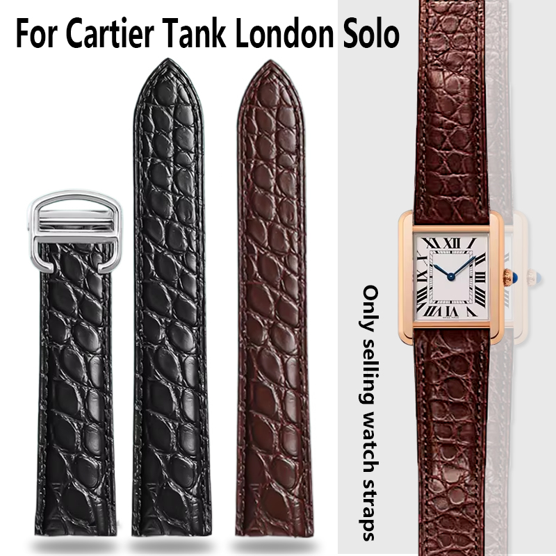 Crocodile Watchband 16 18 20 2 – Women'S Accessories Cartier recenzja i cena
