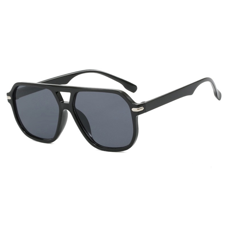 Fashion Square Rivet Large Fra – Sunglasses Oversized Square recenzja i cena