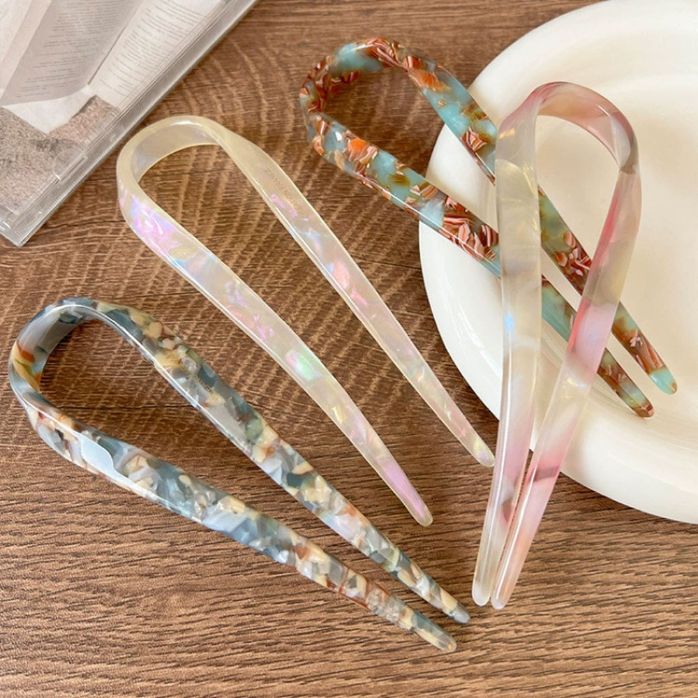 Retro U-shaped hairclip for wo – Hair Fork Stick recenzja i cena