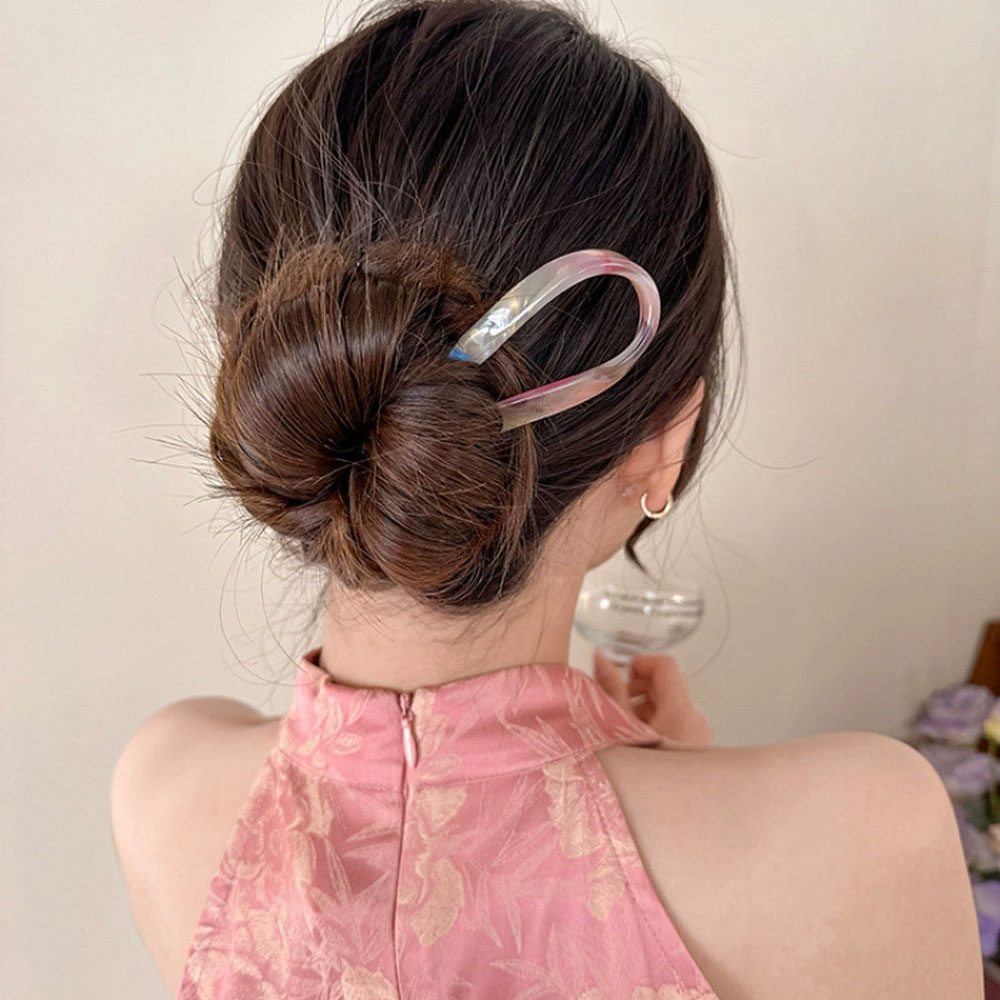 Retro U-shaped hairclip for wo – Hair Fork Stick recenzja i cena