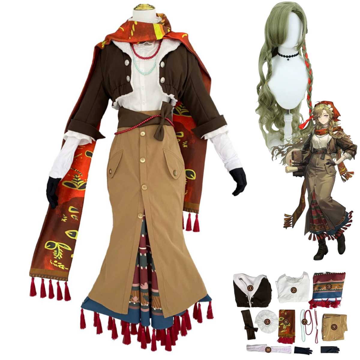 Anime Game Reverse:1999 Vila C – Women'S Accessories For Neck recenzja i cena