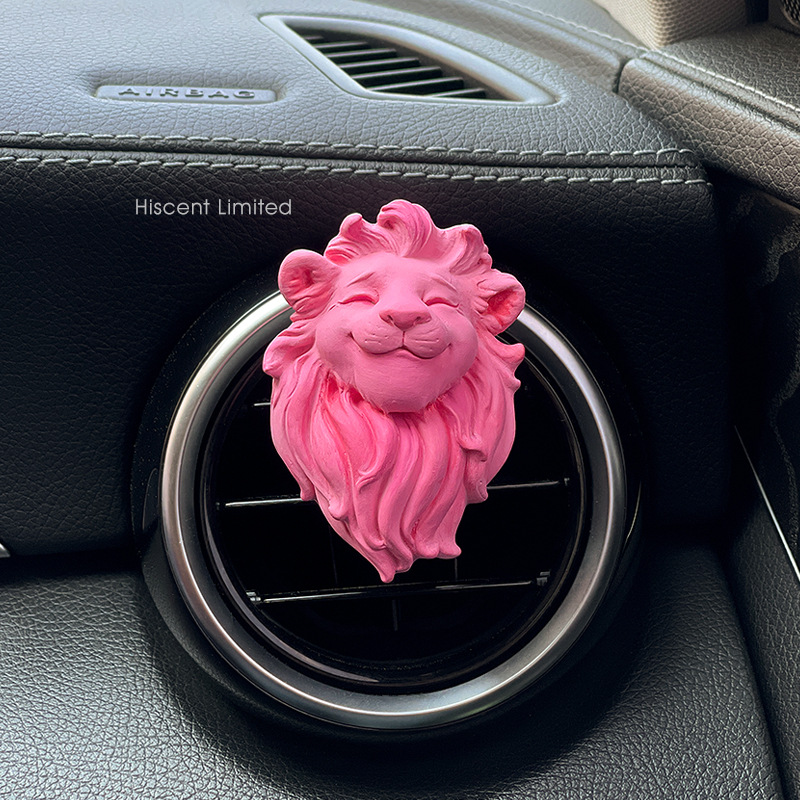 Pink Smiling Lion Car Perfume  – Women Accessories Outlet recenzja i cena