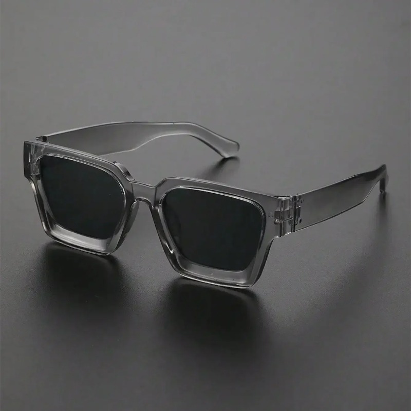 Unisex Plastic Fashion Square  – Women Accessories Trending recenzja i cena