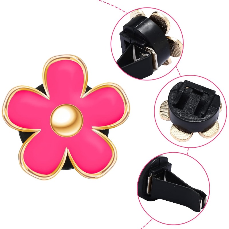 6PCS Daisy Flower Air Vent Cli – Women Accessories Outlet recenzja i cena