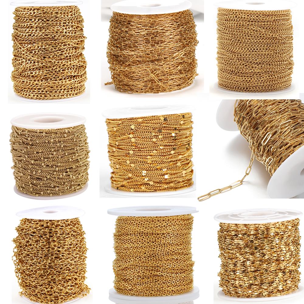 2Meters Stainless Steel Link C – Beaded Anklet Chain recenzja i cena