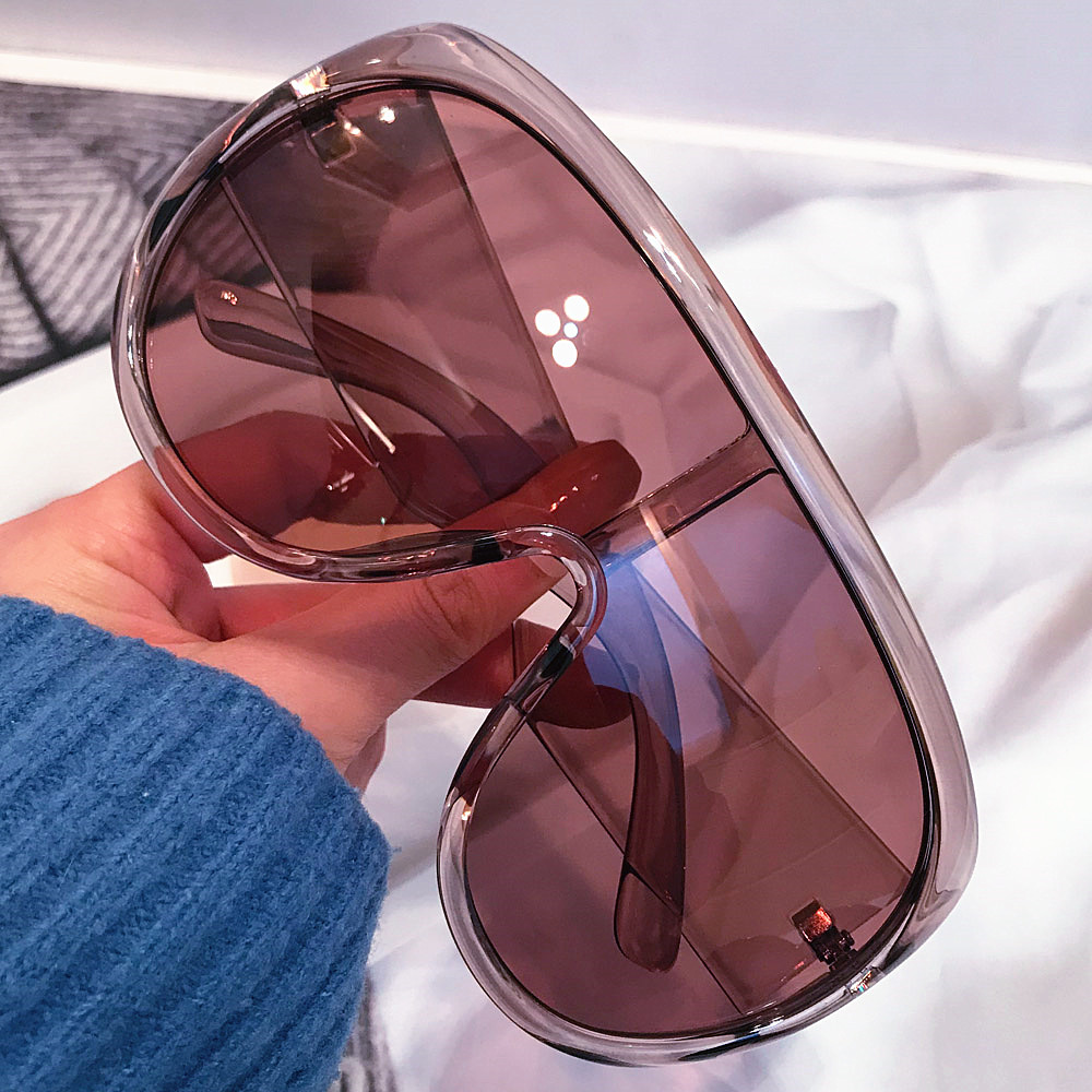 one piece oversize shield sung – Sunglasses Oversized Square recenzja i cena