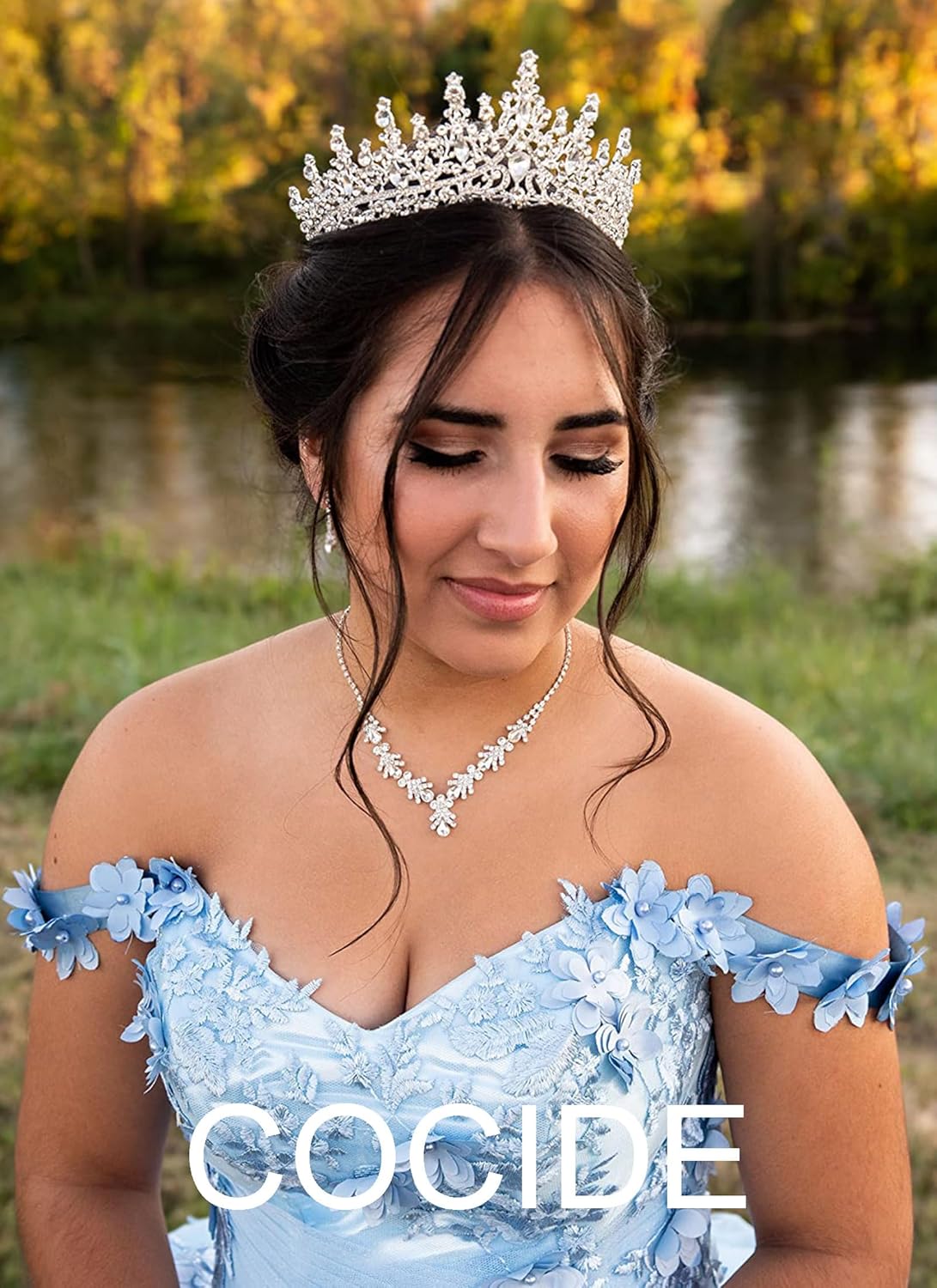 Silver Crystal Queen Crown for – Queen Accessories recenzja i cena