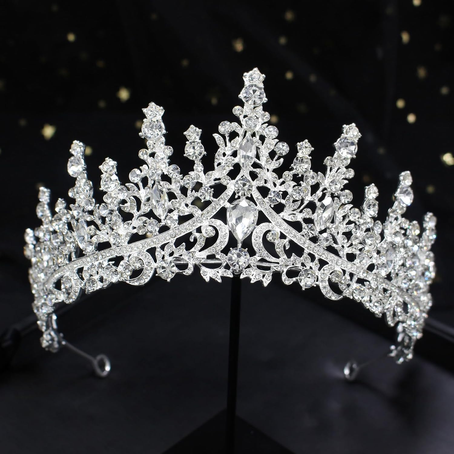 Silver Crystal Queen Crown for – Queen Accessories recenzja i cena