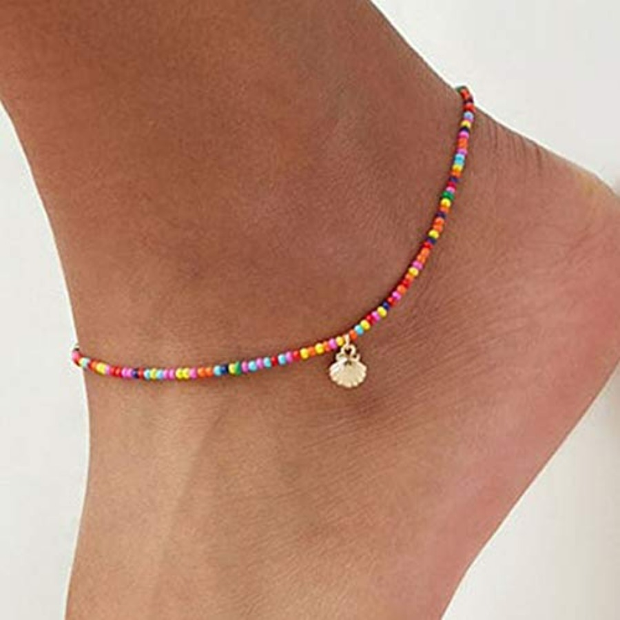 Boho Beaded Bracelet and Ankle – Beaded Anklet Chain recenzja i cena