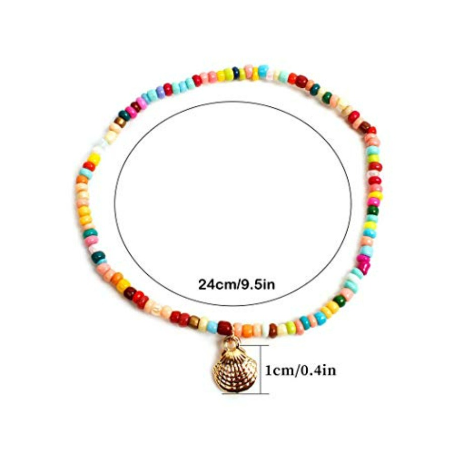 Boho Beaded Bracelet and Ankle – Beaded Anklet Chain recenzja i cena
