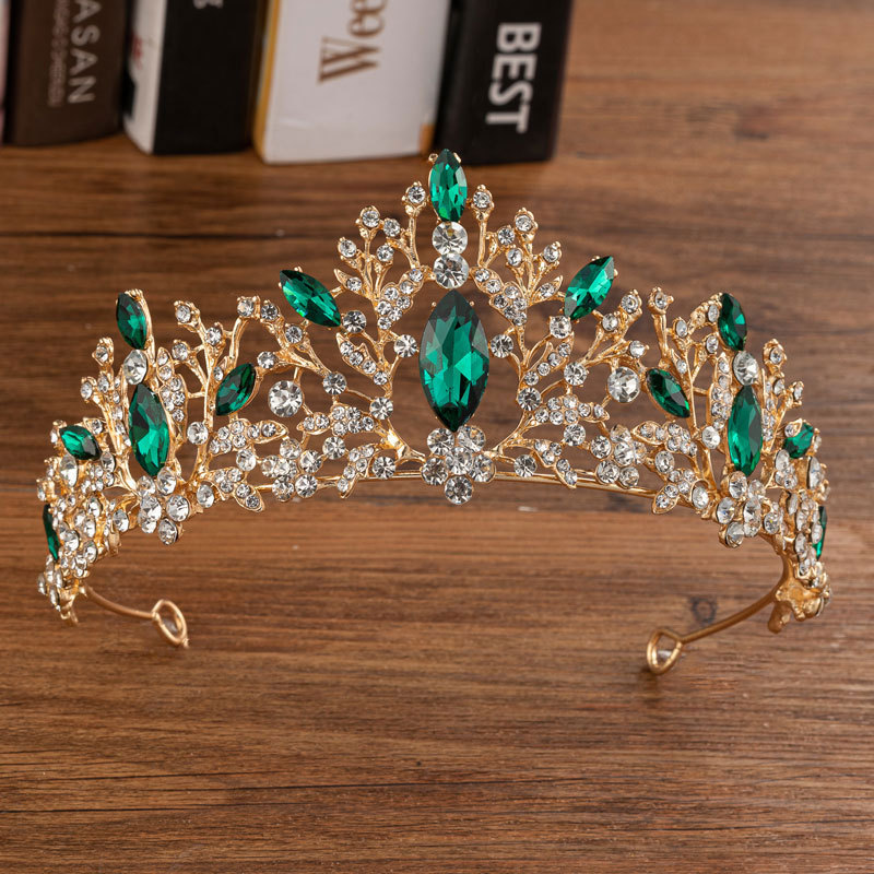 Tiara Colorful Rhinestone Quee – Queen Accessories recenzja i cena