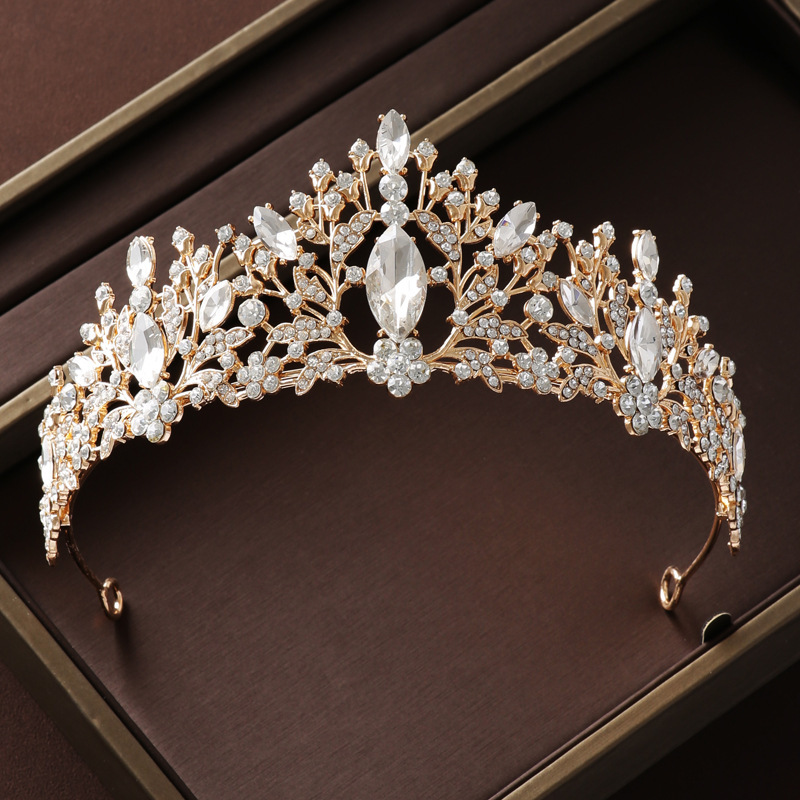 Tiara Colorful Rhinestone Quee – Queen Accessories recenzja i cena