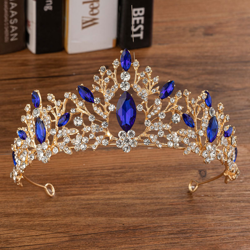 Tiara Colorful Rhinestone Quee – Queen Accessories recenzja i cena