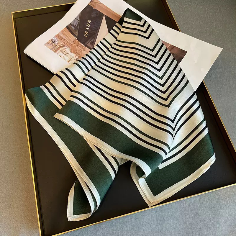 Luxury Vintage Silk Scarf Wome – Women'S Accessories For Neck recenzja i cena