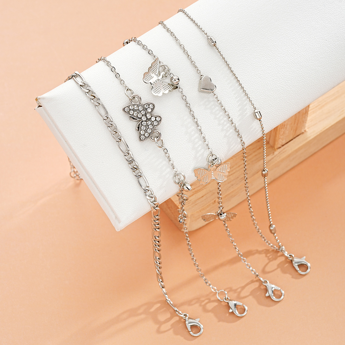 1set Fashionable Versatile Mul – Beaded Anklet Chain recenzja i cena