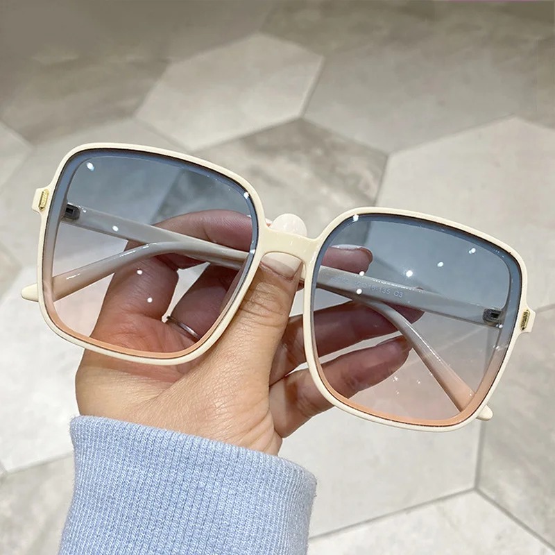Vintage Oversized Square Sungl – Sunglasses Oversized Square recenzja i cena