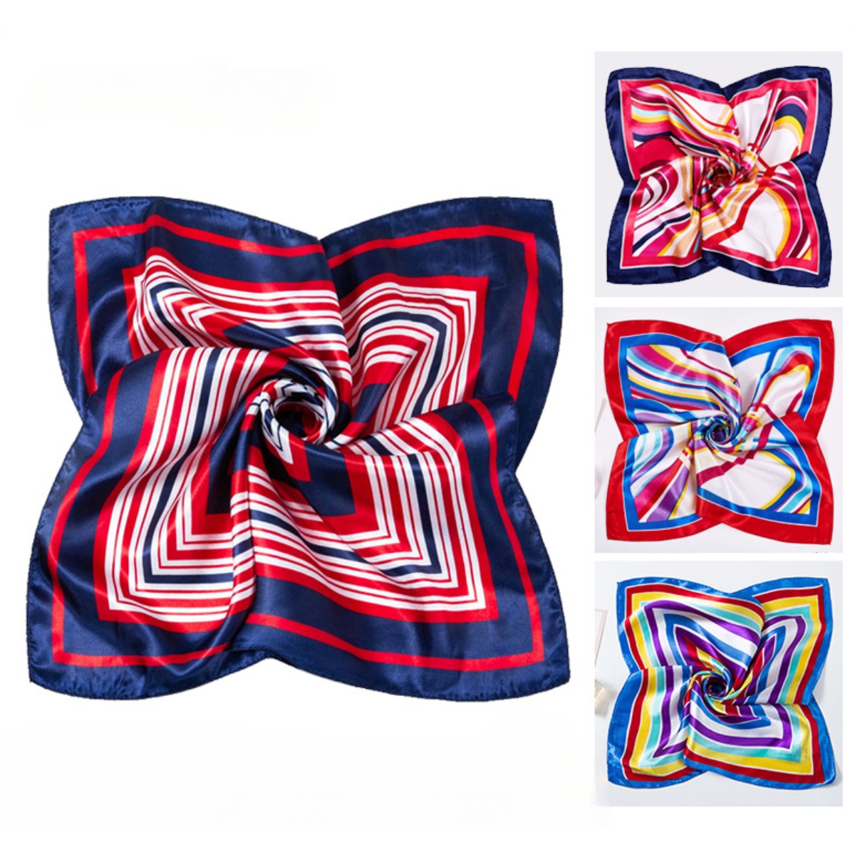 50*50cm Square Silk Scarves Sc – Women'S Accessories For Neck recenzja i cena
