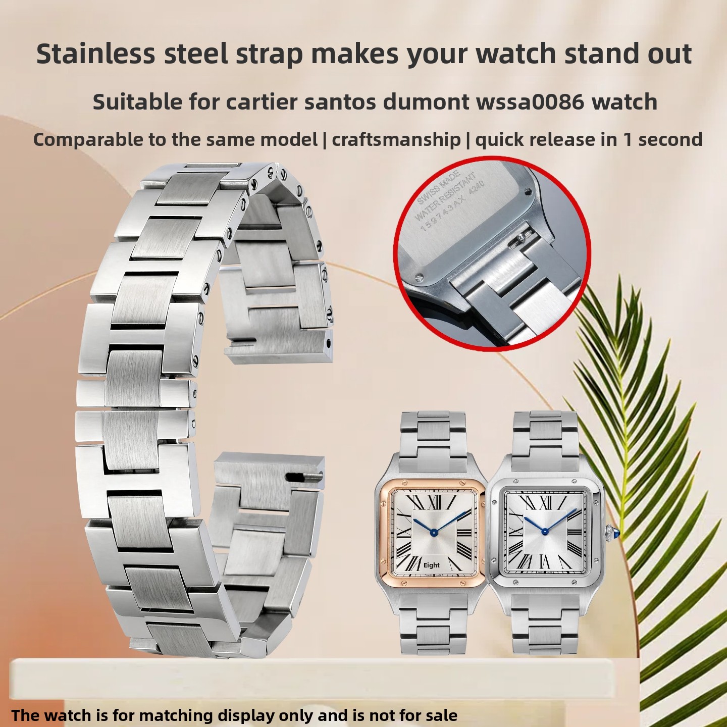 17.5mm Quick-Release Steel Wat – Women'S Accessories Cartier recenzja i cena