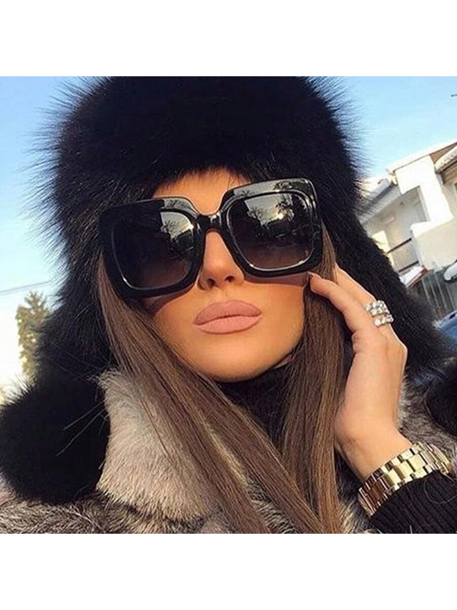 Oversized Square Frame Fashion – Sunglasses Oversized Square recenzja i cena