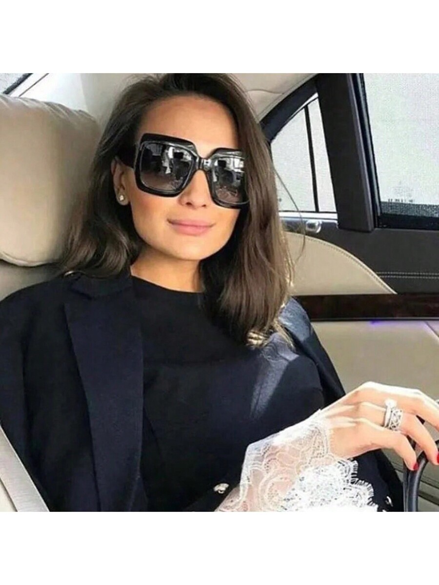 Oversized Square Frame Fashion – Sunglasses Oversized Square recenzja i cena