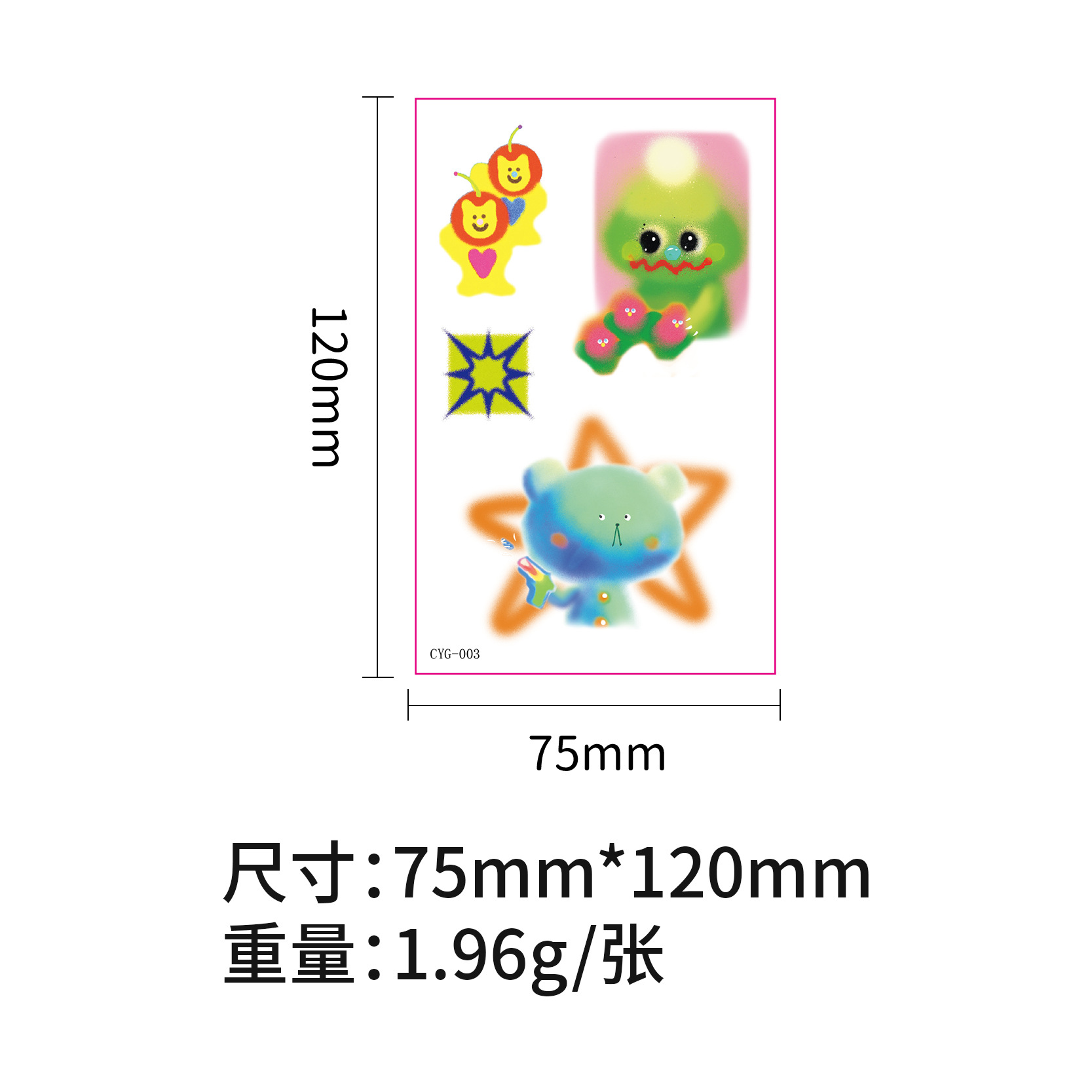 Z Artistic Graffiti Tattoo Sti – Young Women'S Accessories recenzja i cena