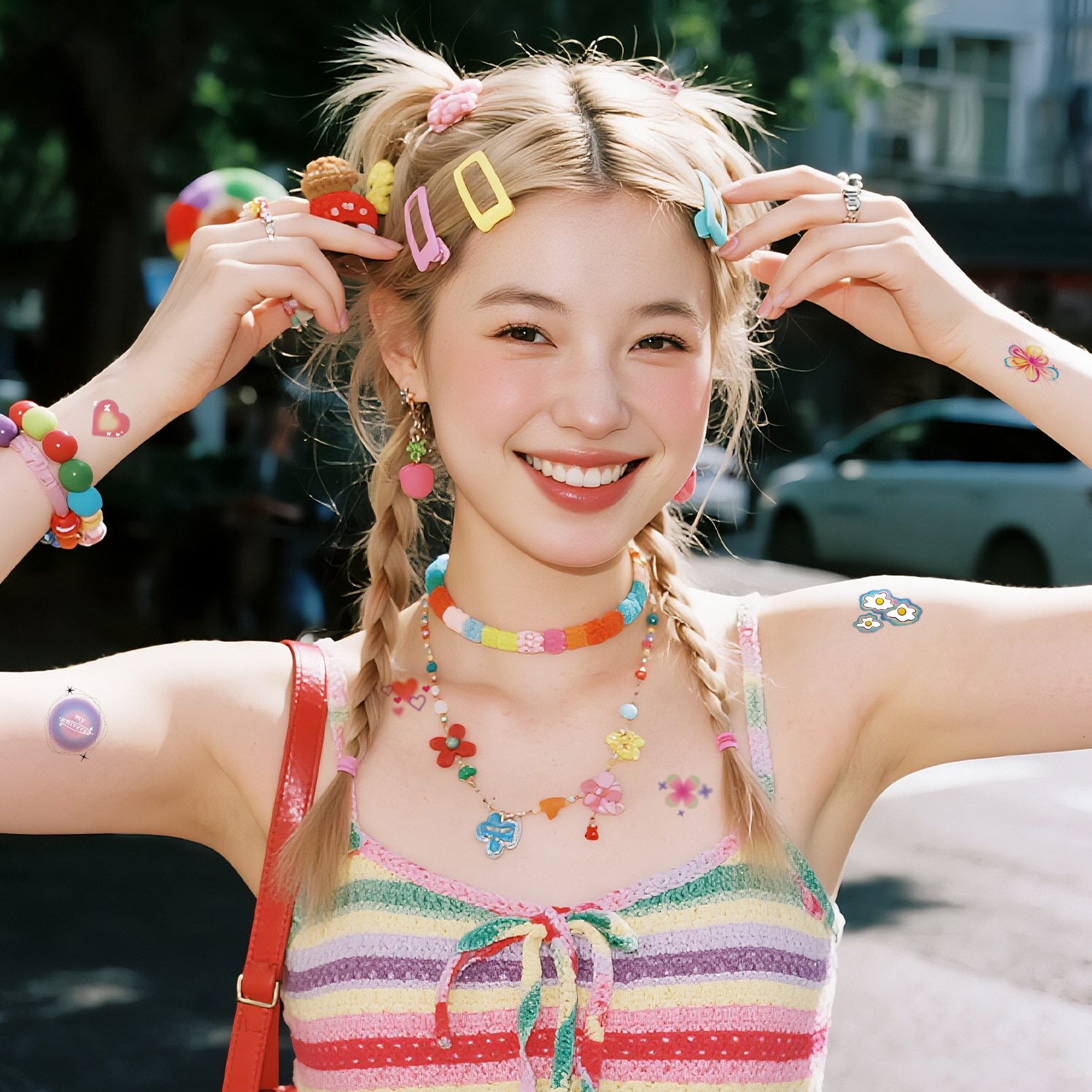Z Artistic Graffiti Tattoo Sti – Young Women'S Accessories recenzja i cena