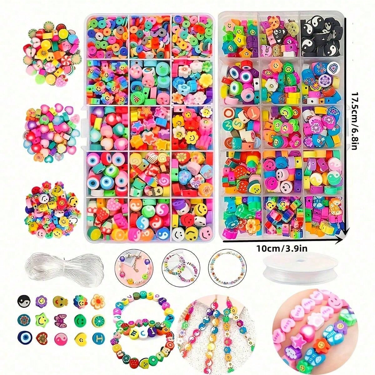 1450/1200/250pcs Polymer Clay  – Women Accessories Gift Set recenzja i cena